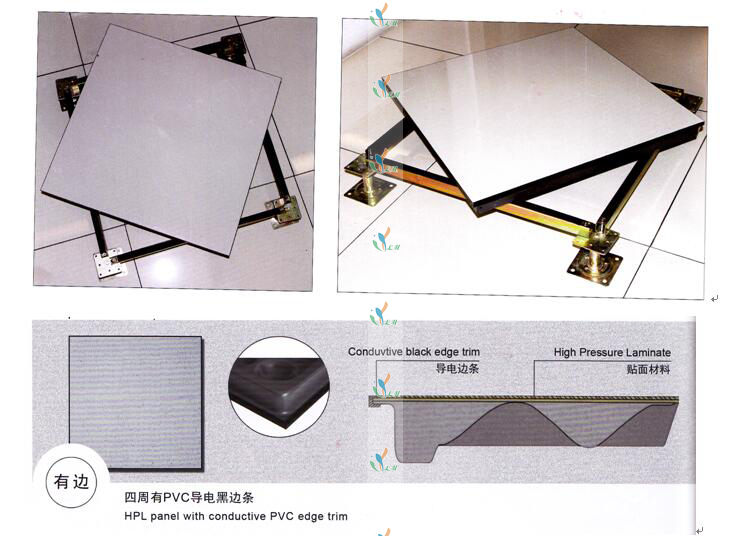 有边防静电地板