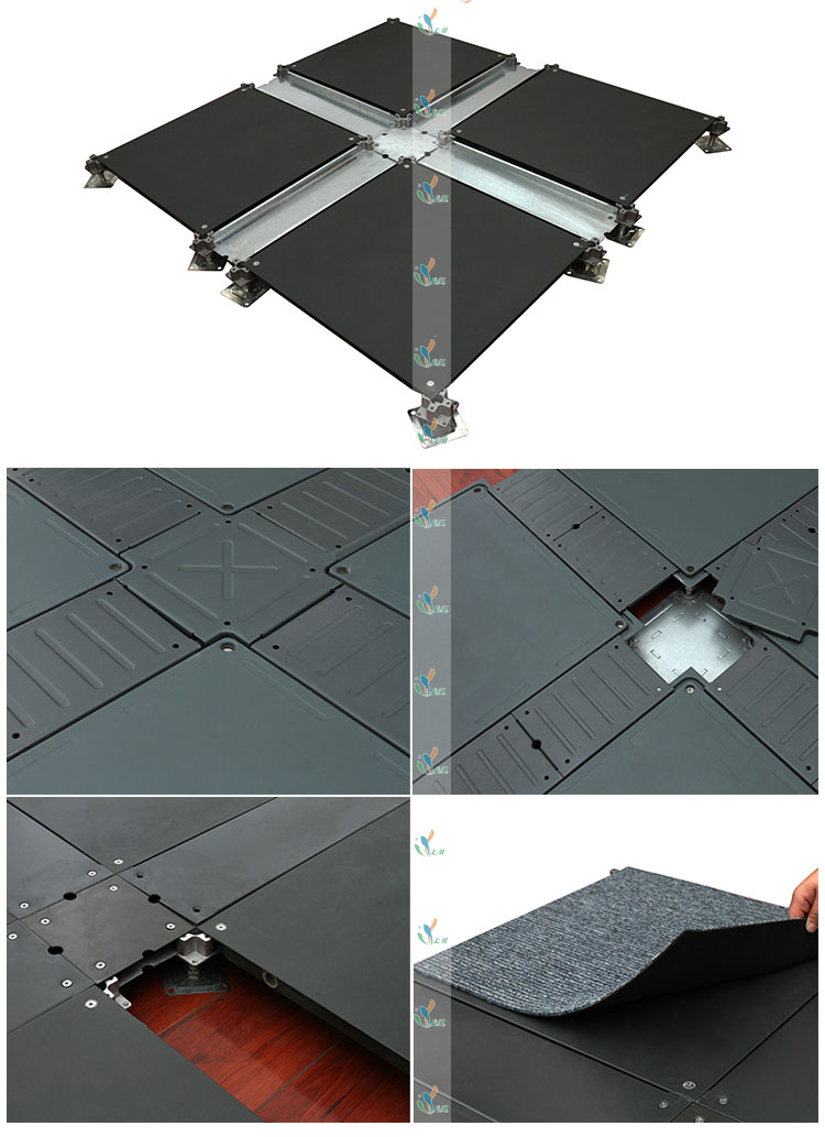 OA全钢智能化楼宇网络架空防静电地板